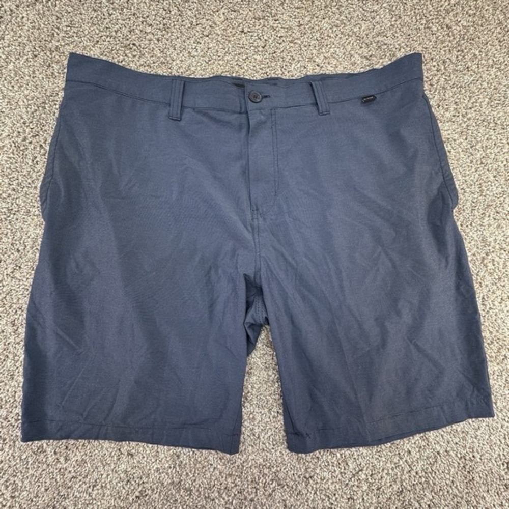 Travis Mathew Shorts Mens 40 Blue Golf Performance‎ Stretch Preppy 10" Inseam
